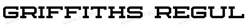 Griffiths Regular字体转换 Griffiths Regular字体转换